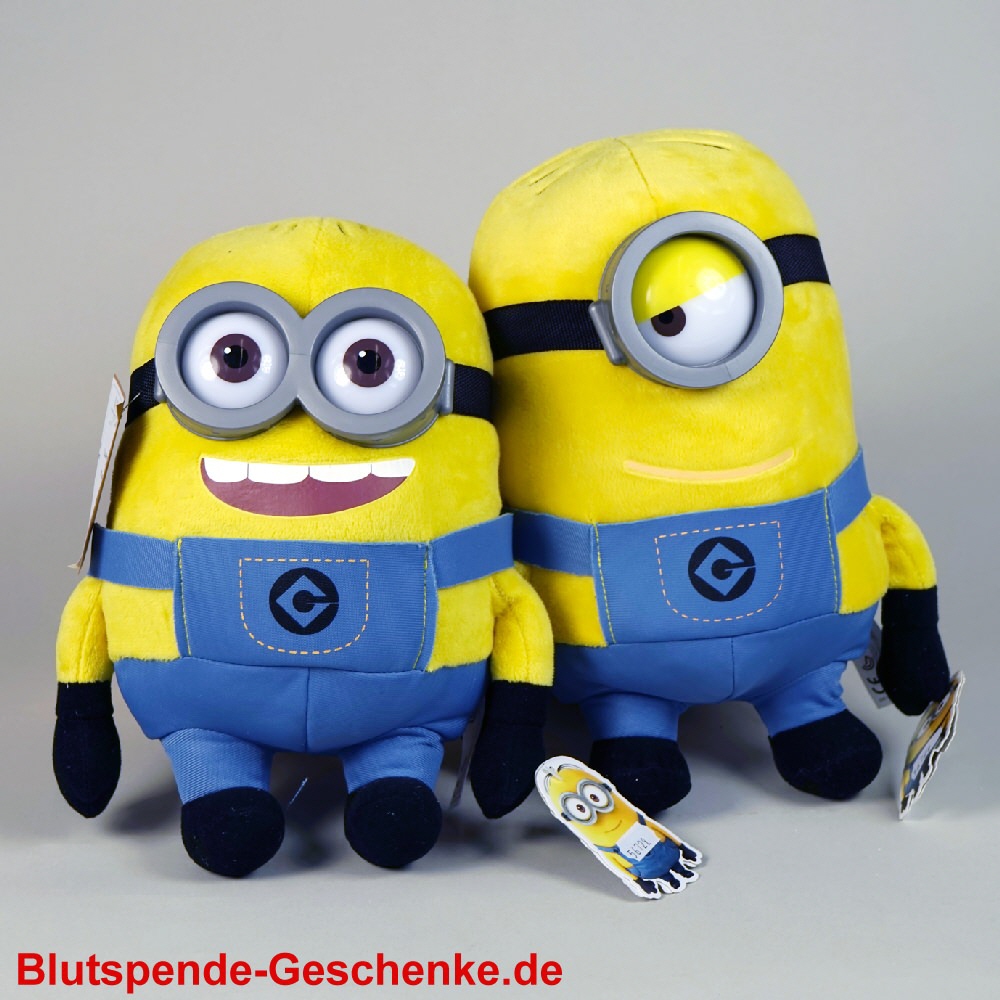 Blutspendegeschenk Minions 28 cm