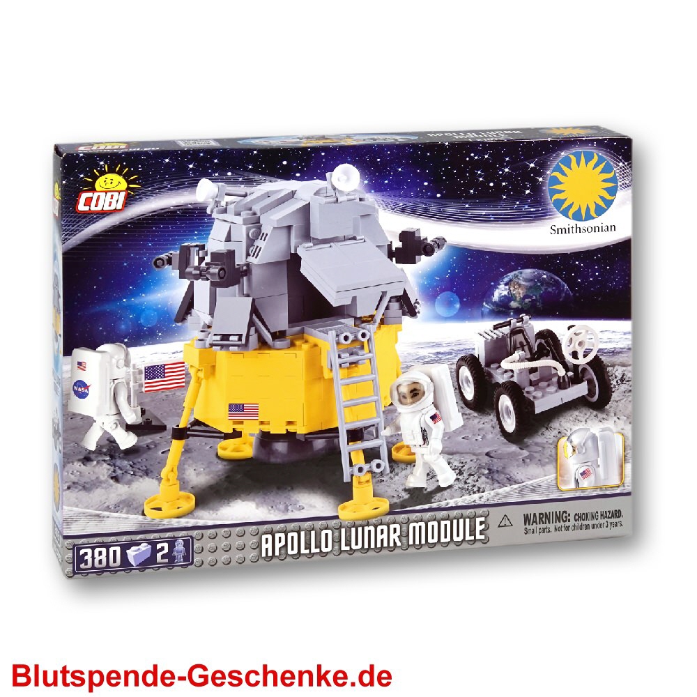 Blutspendegeschenk Mondlandefähre