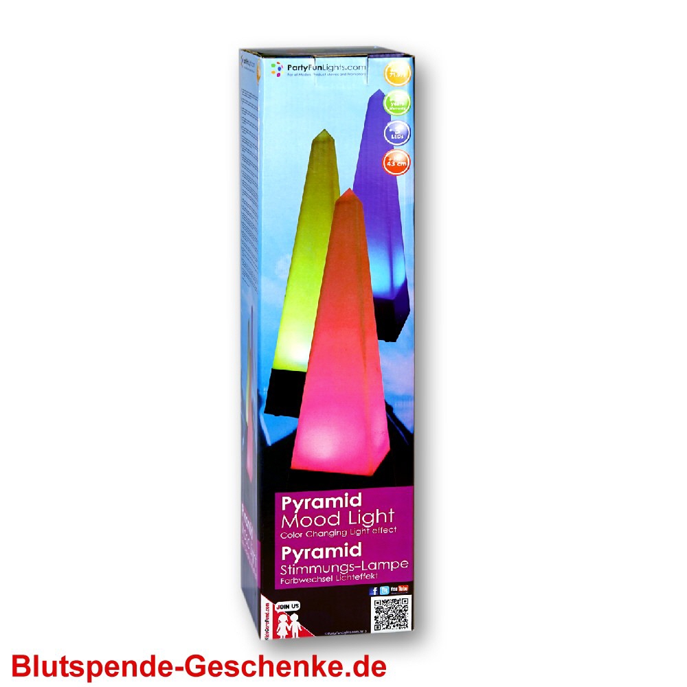 Blutspendegeschenk Moodlight Stimmungslicht