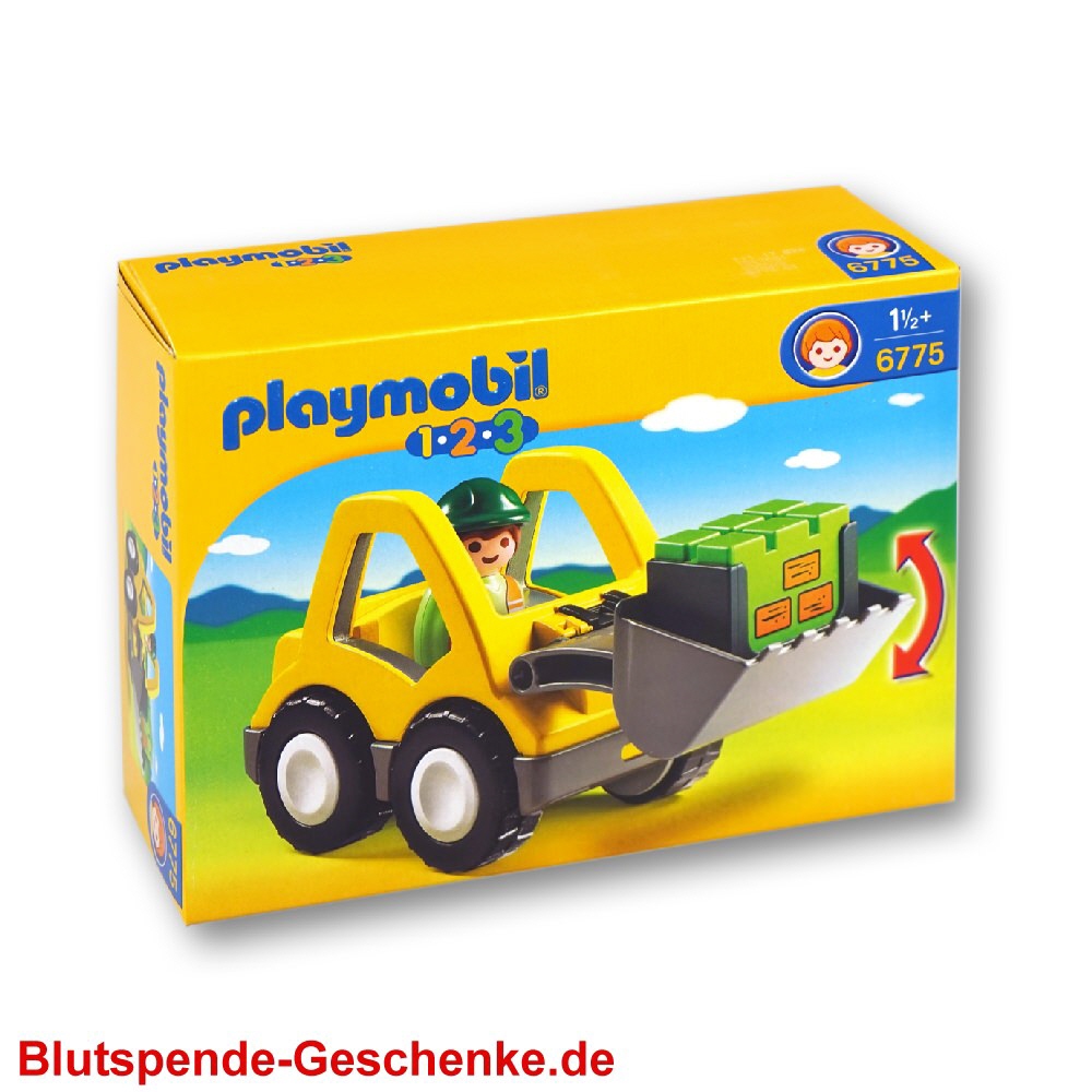 Blutspendegeschenk Playmobil Radlager