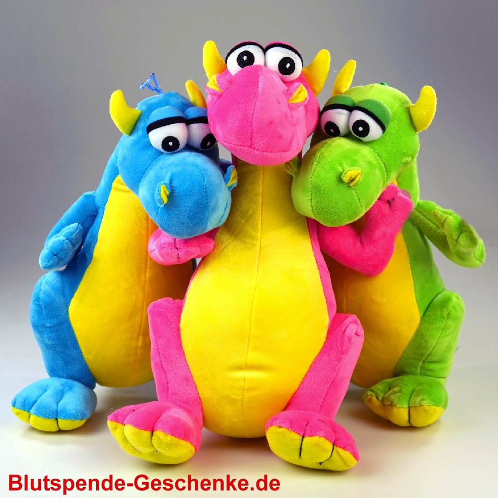 Blutspendegeschenk Plüschdrachen
