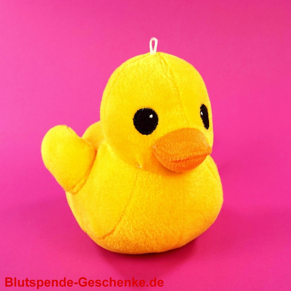 Blutspendegeschenk Plüsch-Ente