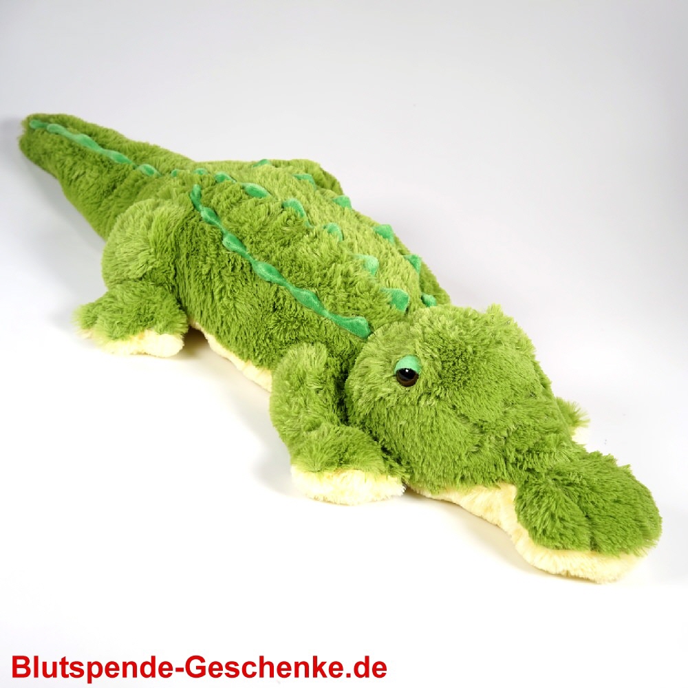 Blutspendegeschenk Plüsch-Krokodil