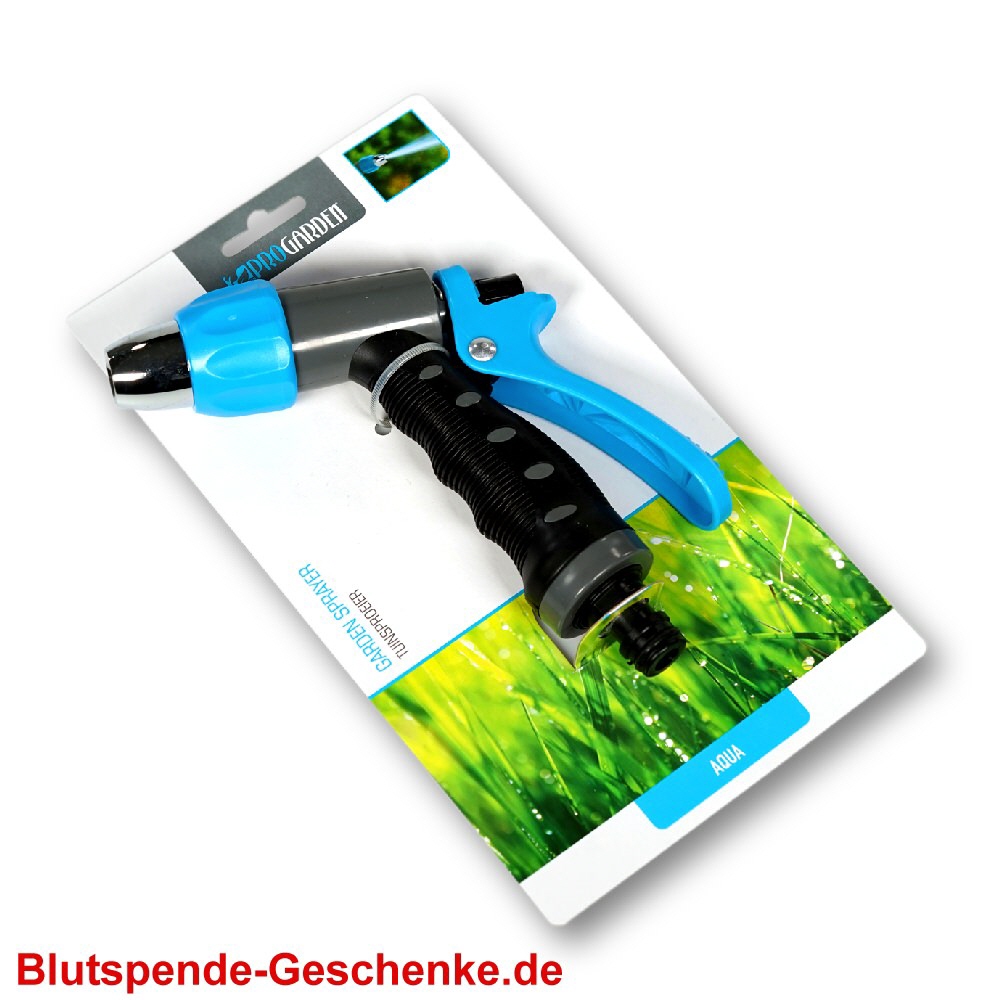Blutspendegeschenk Rasensprenger