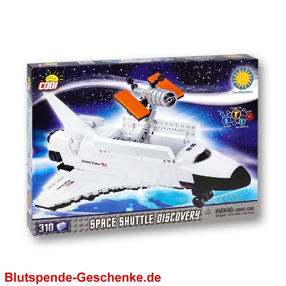 Blutspendegeschenk Raumfähre