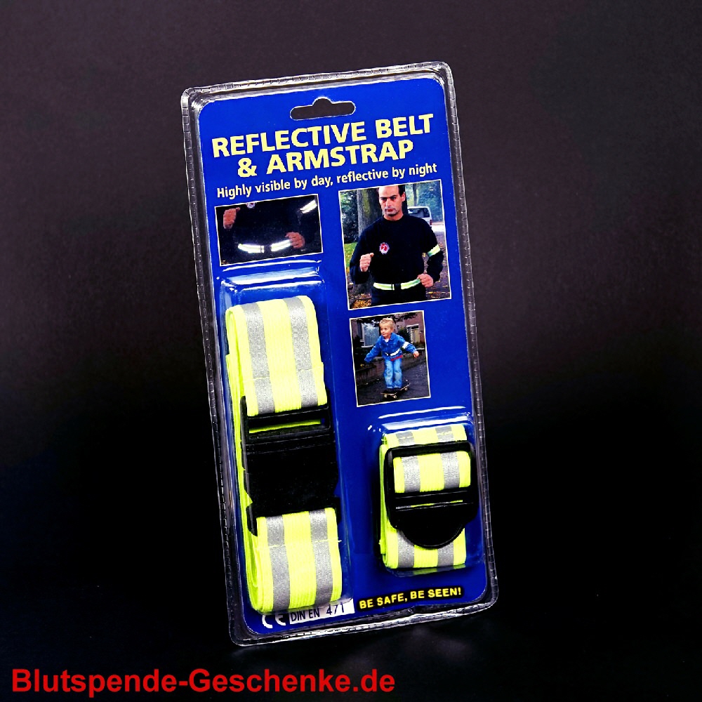 Blutspendegeschenk Reflektor-Set