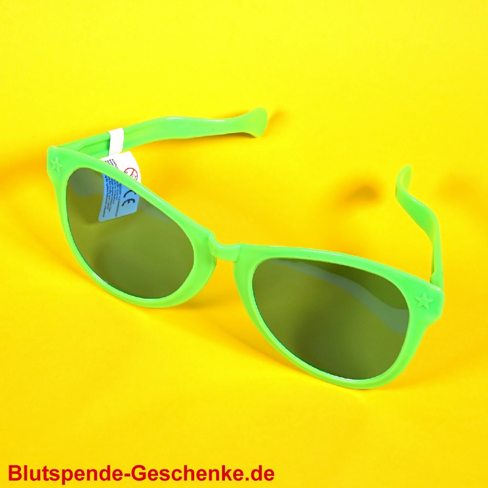 Blutspendegeschenk Riesen-Spassbrille