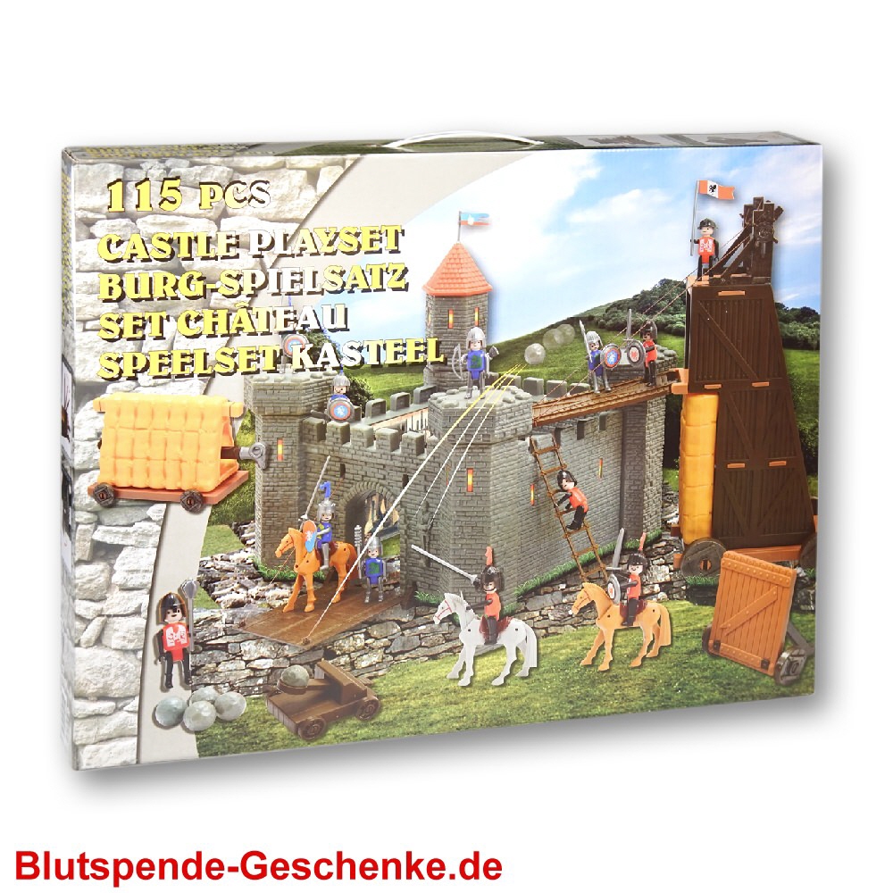 Blutspendegeschenk Ritterburg