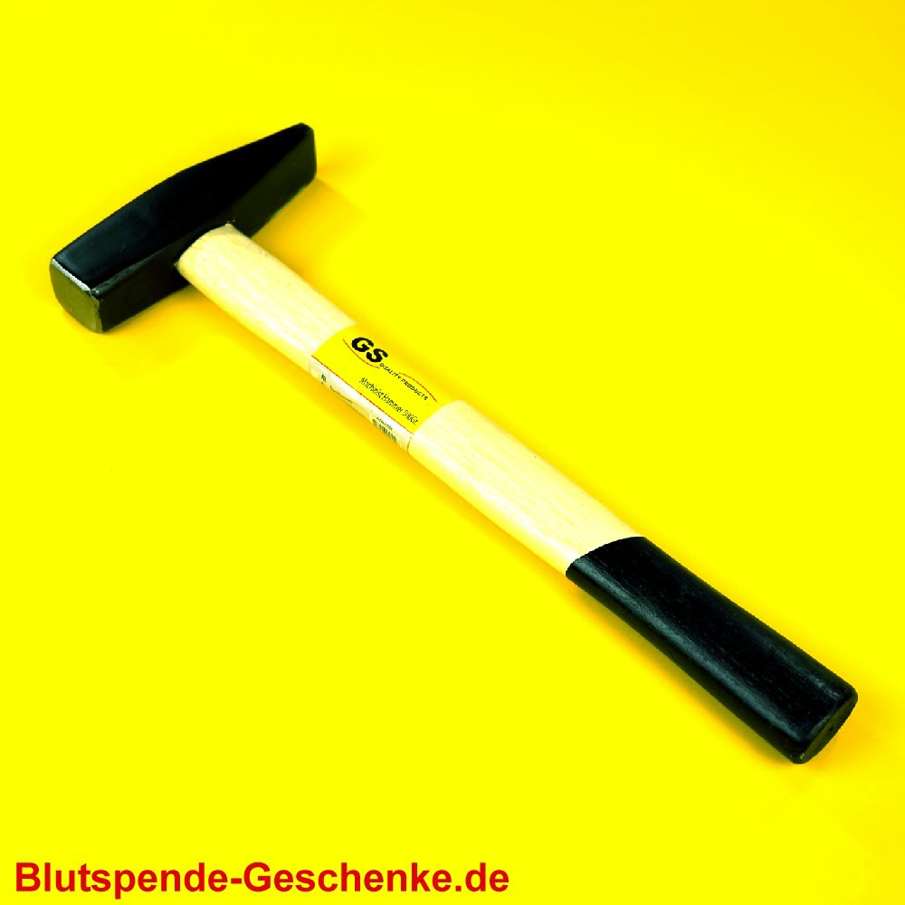 Blutspendegeschenk Hammer