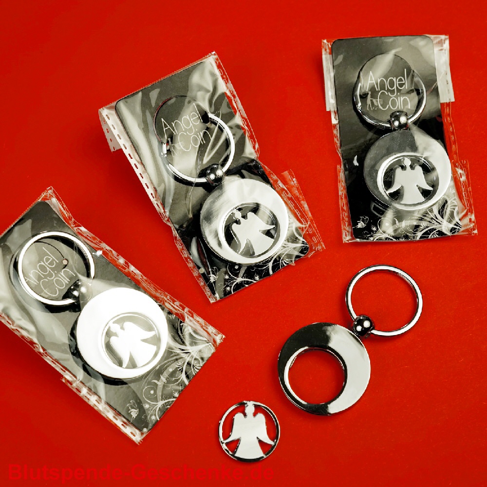 Blutspendegeschenk Schlüsselanhänger Schutzengel