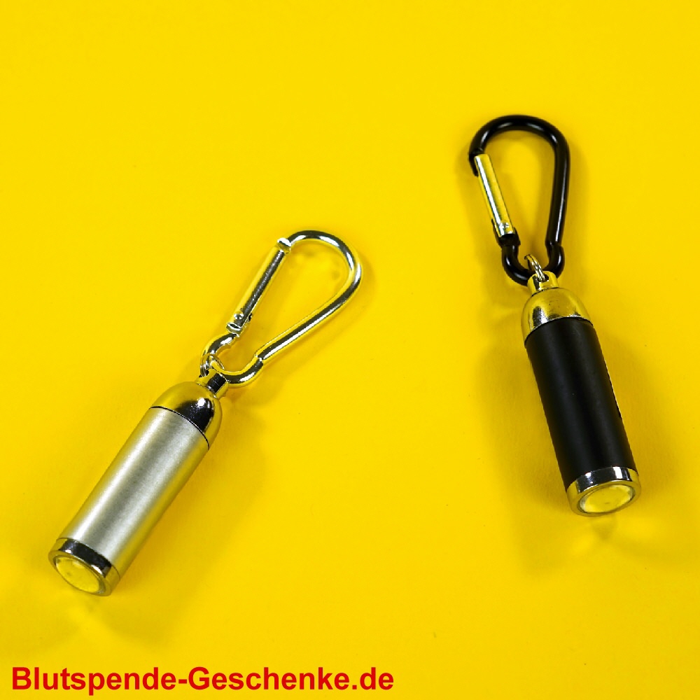 Blutspendegeschenk Anhänger-Taschenlampe