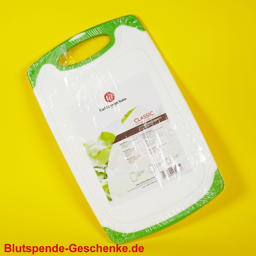 Blutspendegeschenk Schneidbrett
