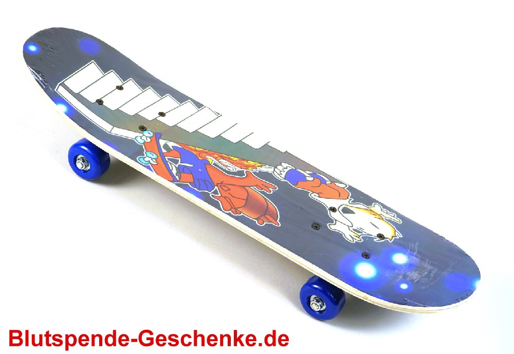 Blutspendegeschenk Skateboard