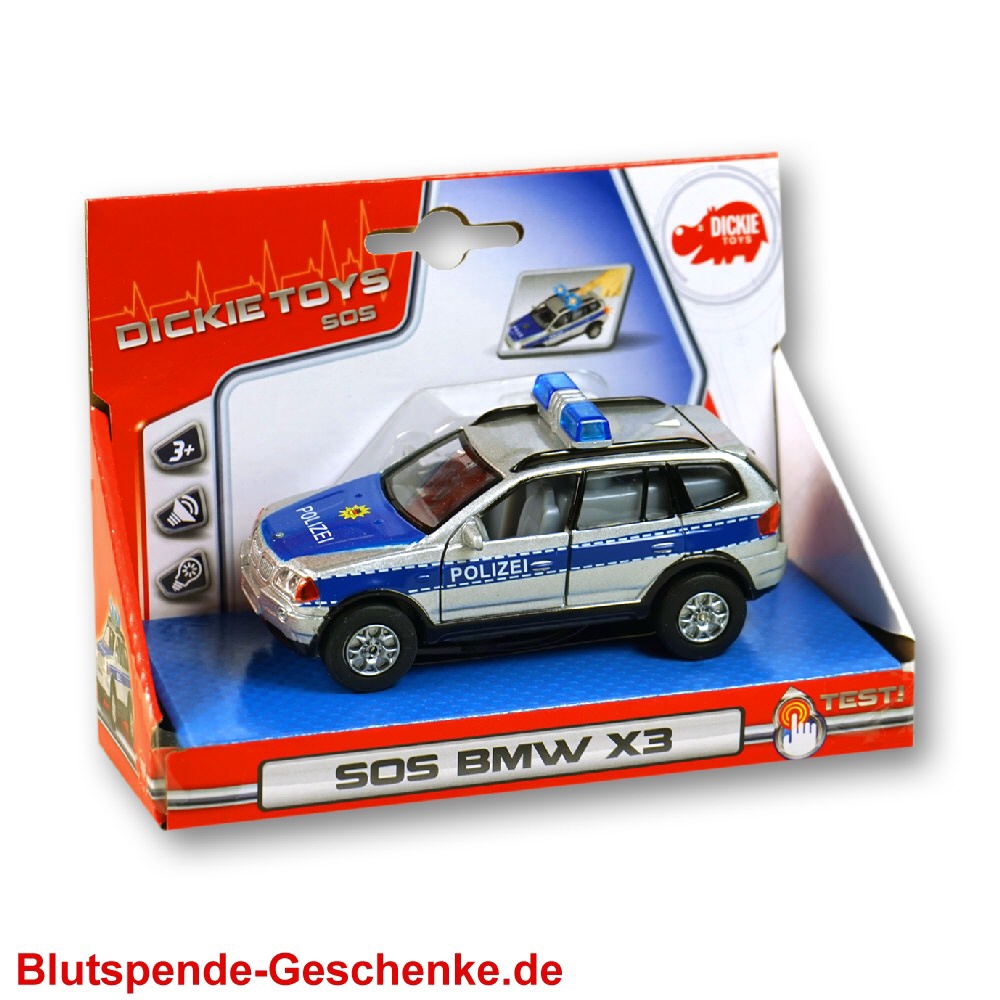 Blutspendegeschenk SOS-Fahrzeug