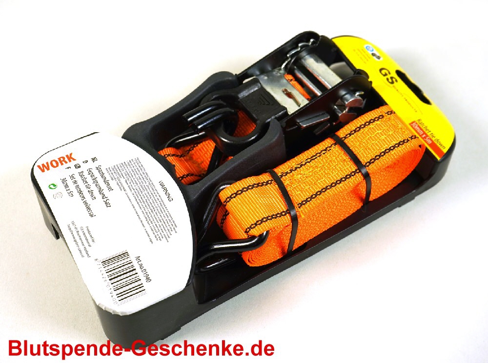 Blutspendegeschenk Spannbänder-Set