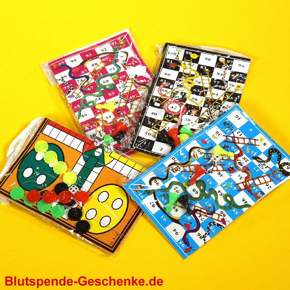 Blutspendegeschenk Reise-Spielkarten