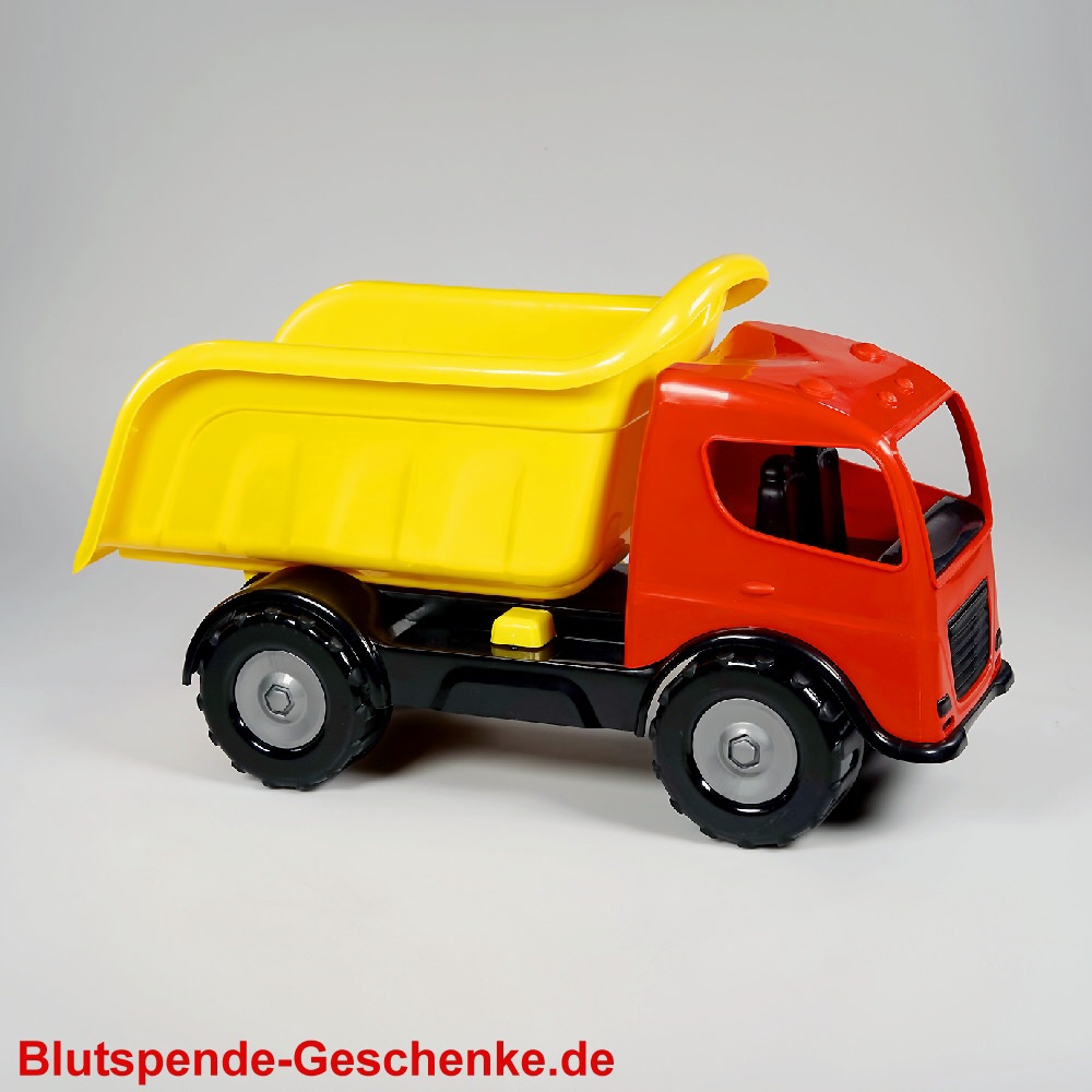 Blutspendegeschenk Spielzeug-Kipper