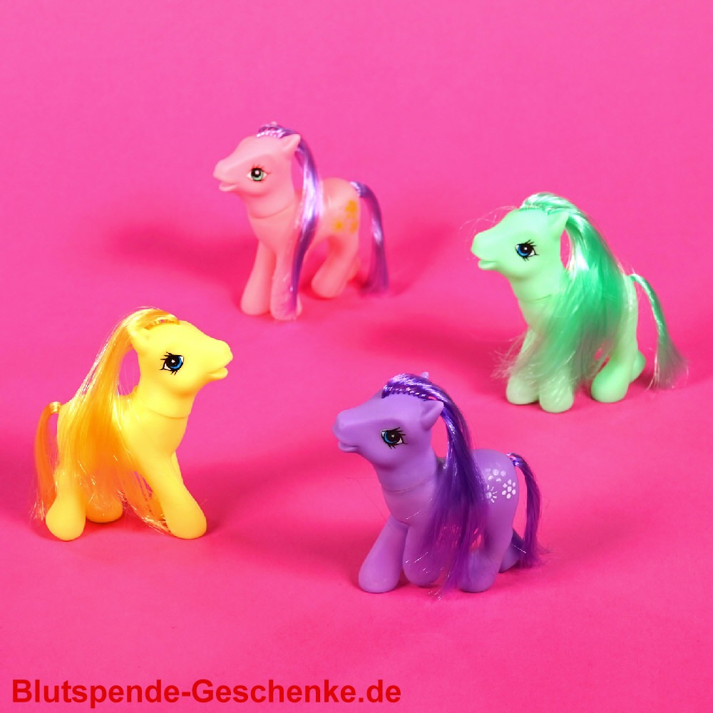 Blutspendegeschenk Spielzeug-Pony