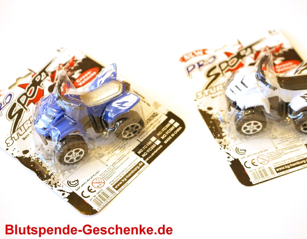 Blutspendegeschenk Quad Spielzeug