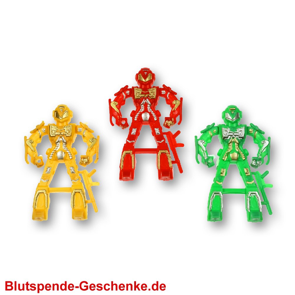 Blutspendegeschenk Spielzeug-Roboter