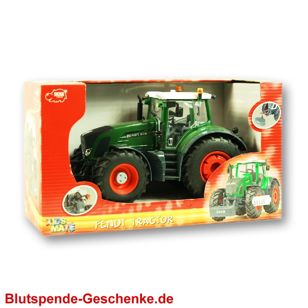 Blutspendegeschenk Spielzeug Traktor