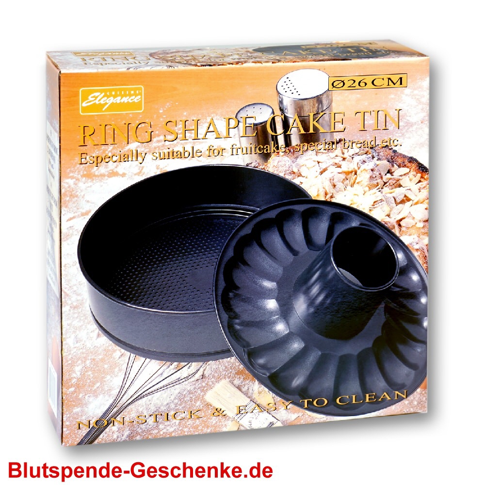 Blutspendegeschenk 3teilige Springform