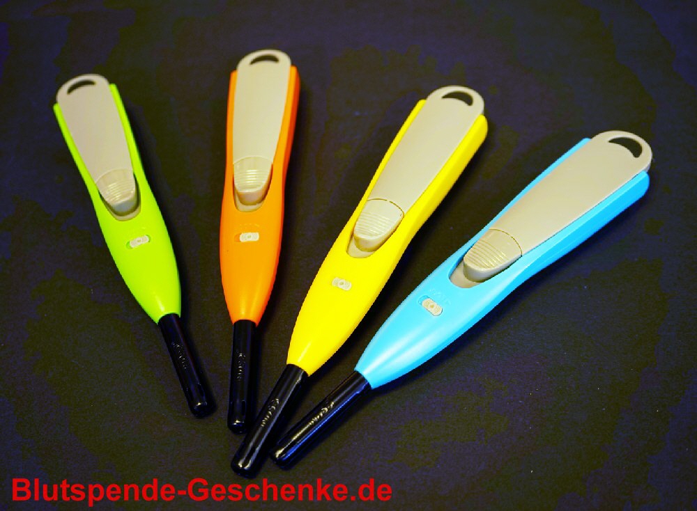 Blutspendegeschenk Stab-Feuerzeug