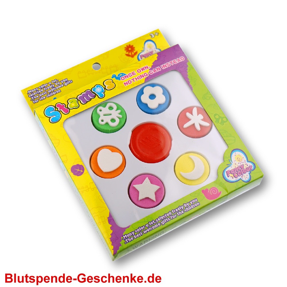 Blutspendegeschenk Stempel-Set