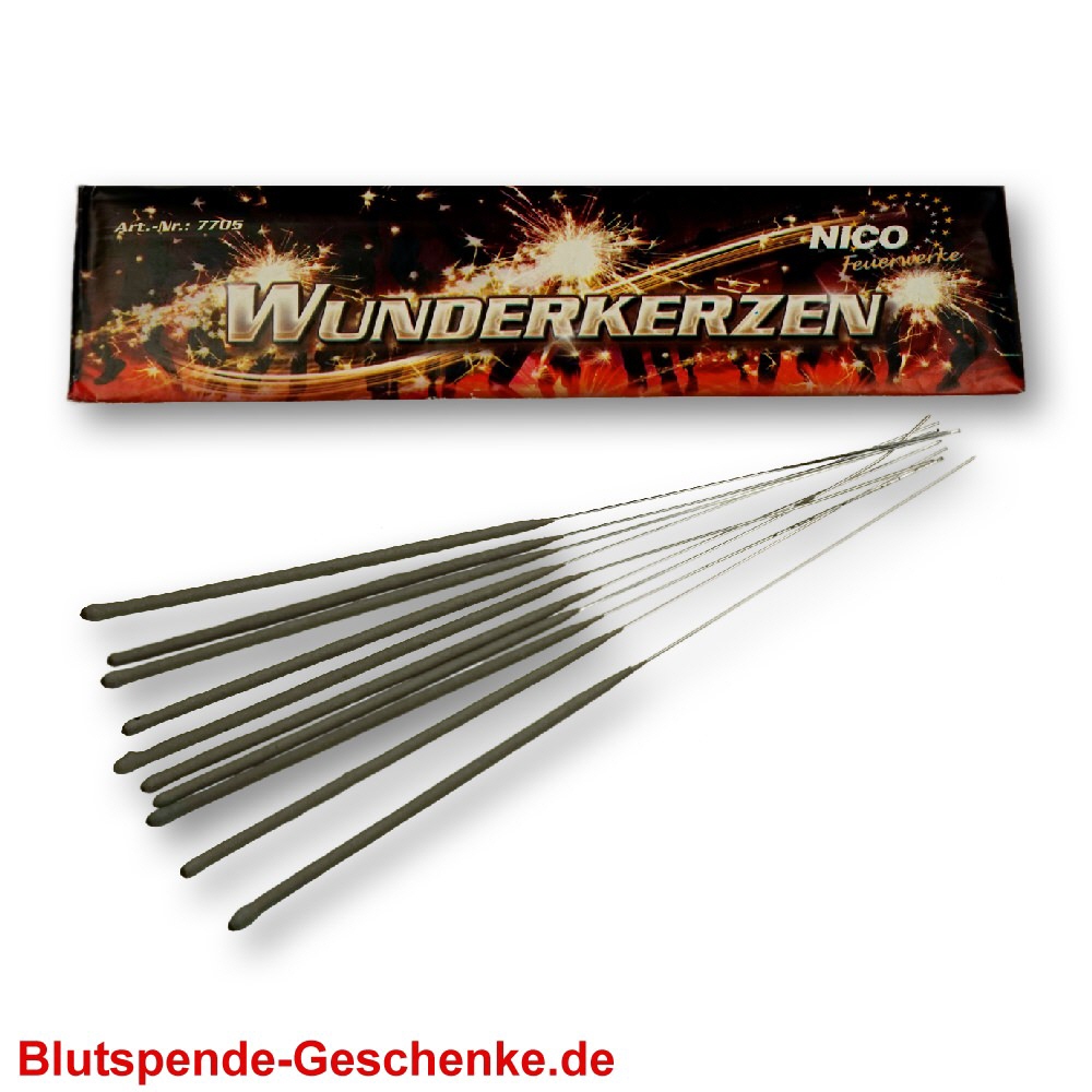 Blutspendegeschenk Sternwerfer