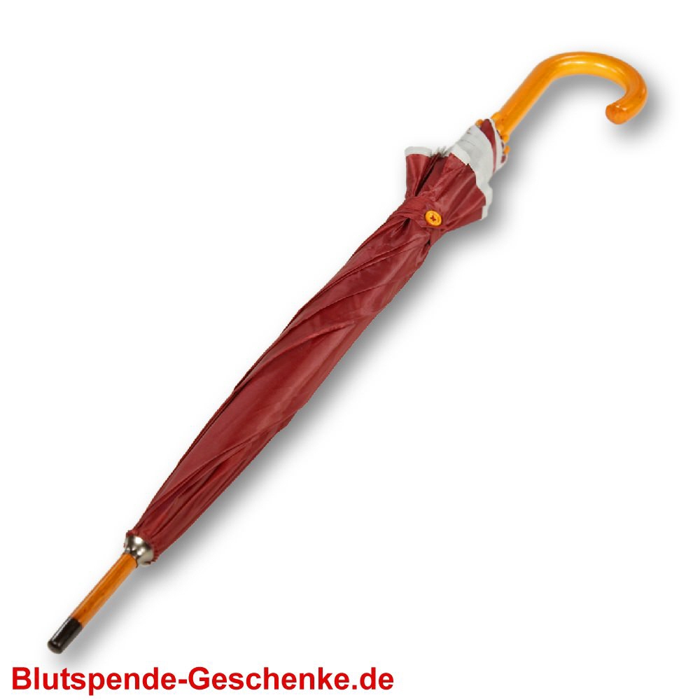 Blutspendegeschenk Stockschirm 100 cm Automatik