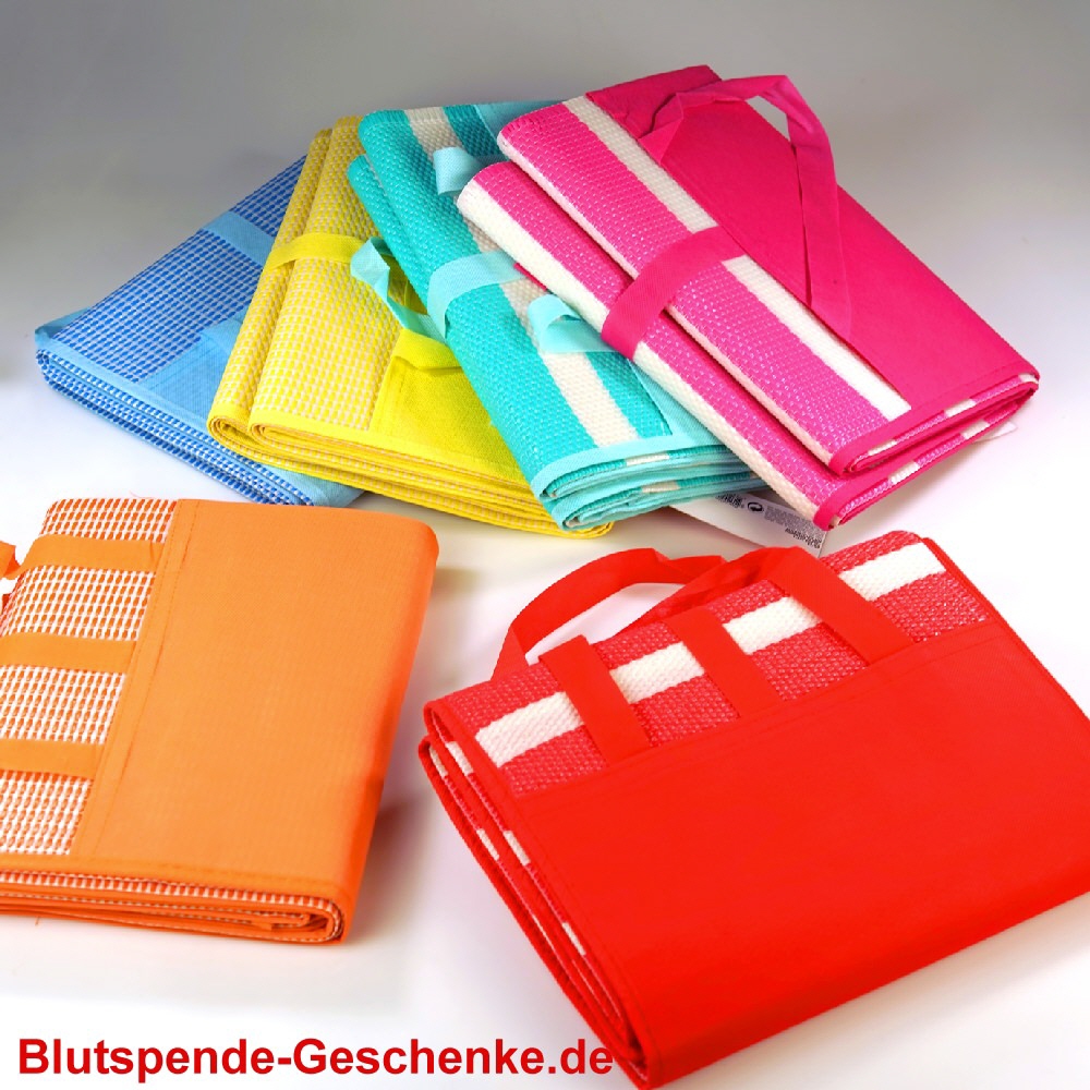 Blutspendegeschenk Strandmatte