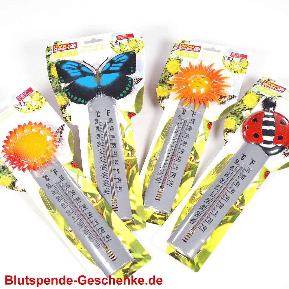 Blutspendegeschenk Thermometer