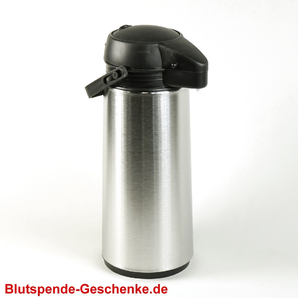 Blutspendegeschenk Kaffeekanne mit Spender