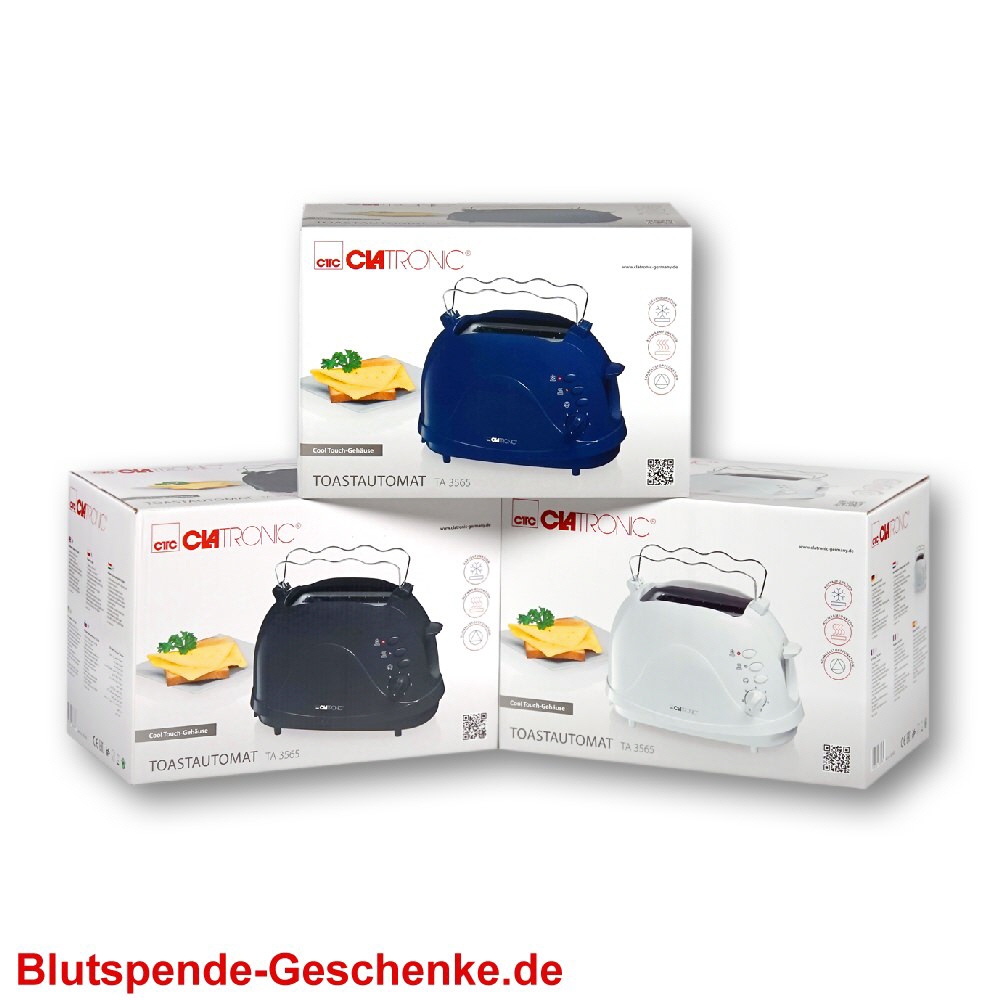 Blutspendegeschenk Toaster