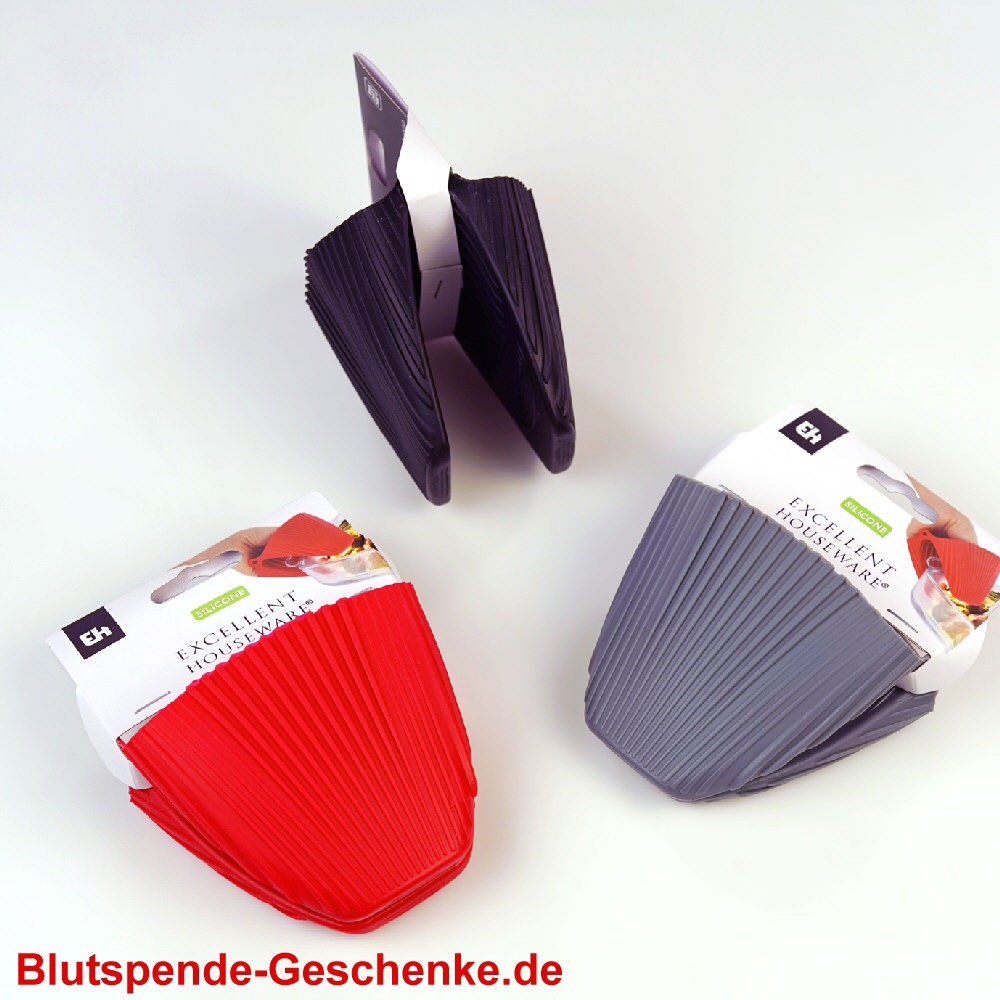 Blutspendegeschenk Topfgreifer aus Silikon