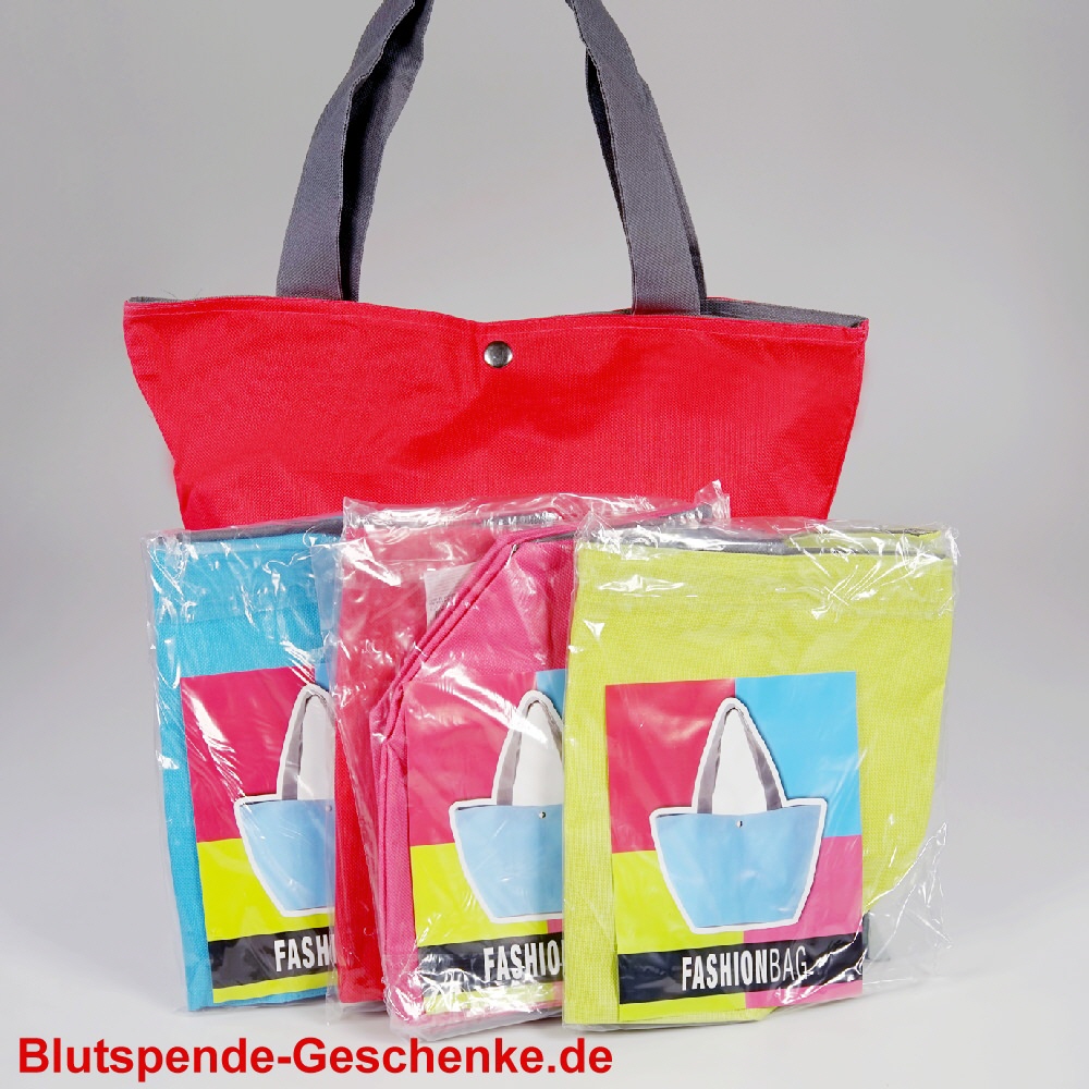 Blutspendegeschenk Tragetasche