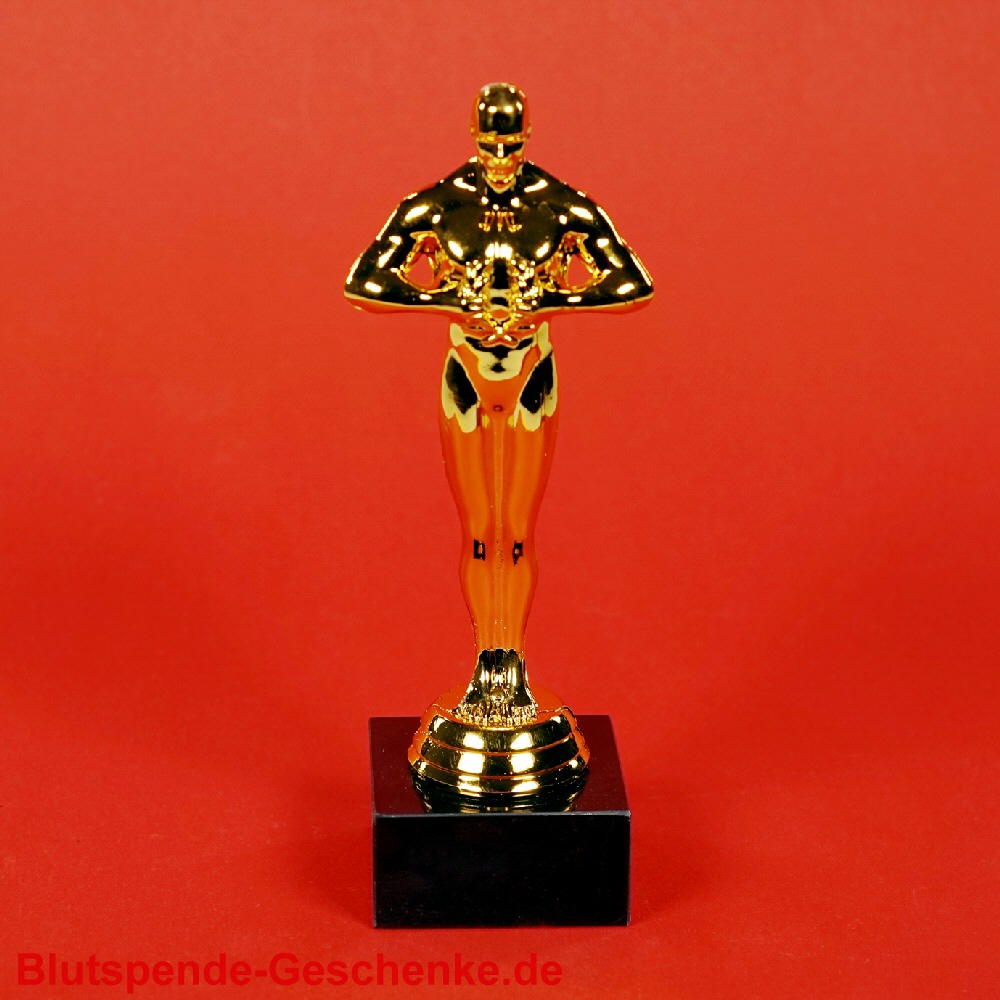 Blutspendegeschenk Trophäe