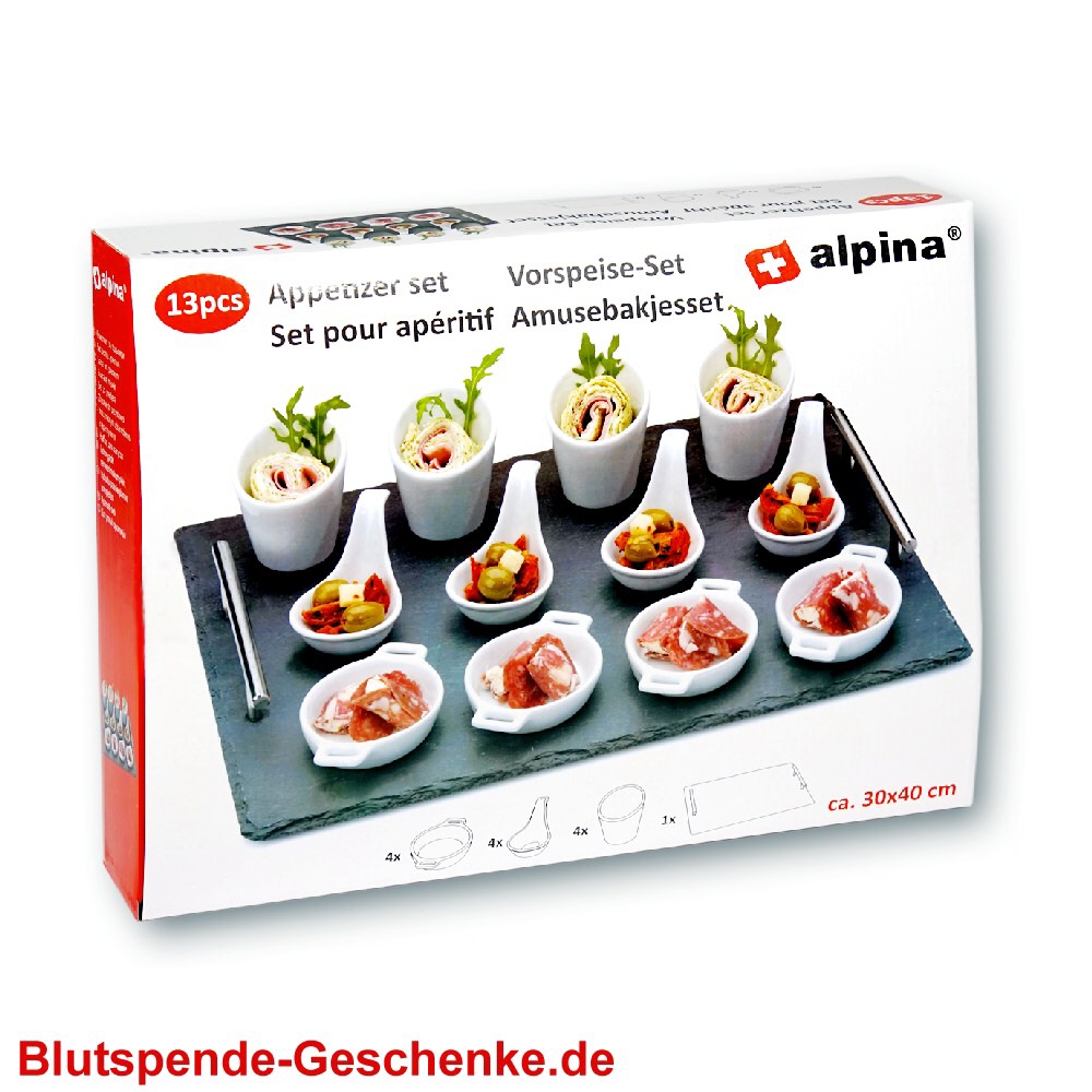 Blutspendegeschenk Vorspeisen-Schälchen