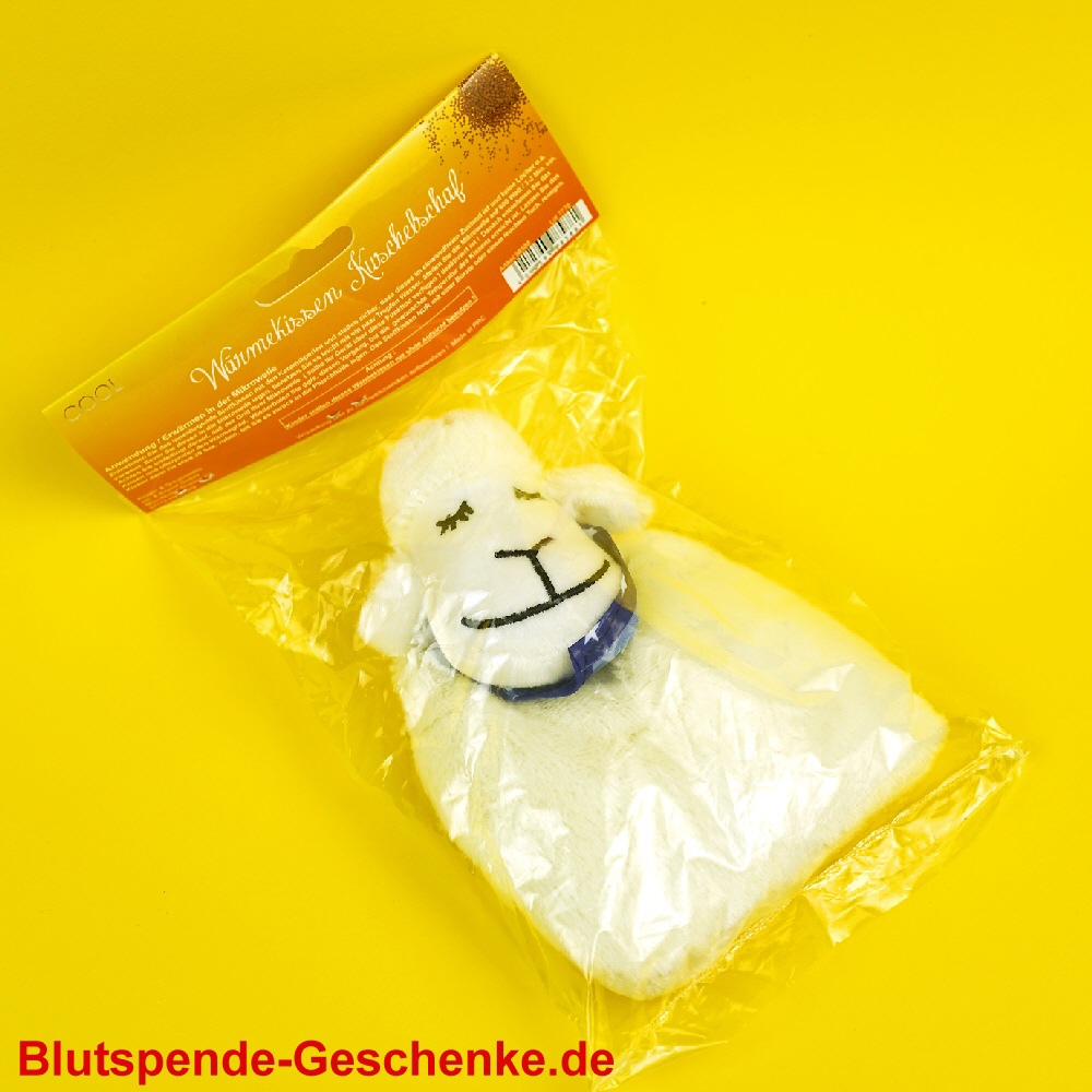 Blutspendegeschenk Wärmekissen-Schaf