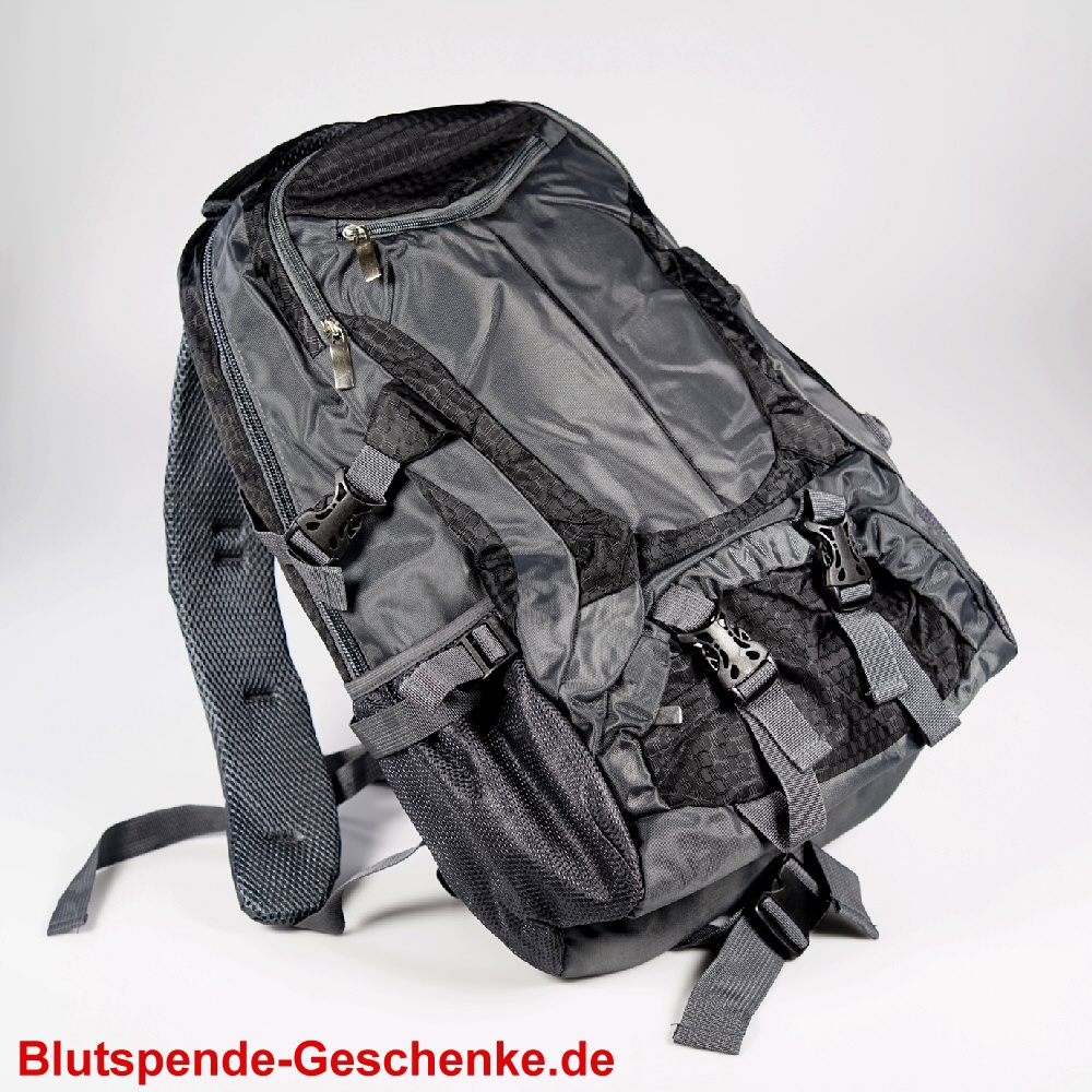 Blutspendegeschenk Wanderrucksack