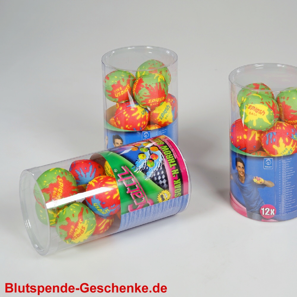 Blutspendegeschenk Wasserspassbälle