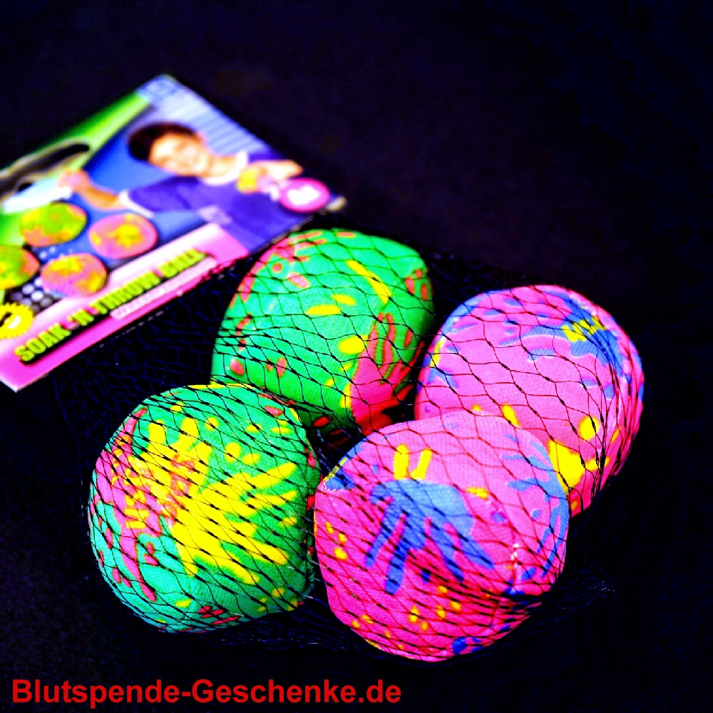 Blutspendegeschenk Wasserspielbälle