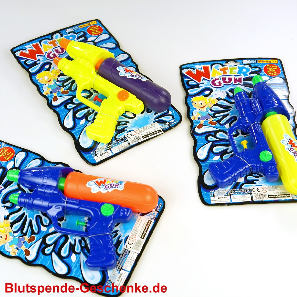 Blutspendegeschenk Wasserspritzer mit Tank