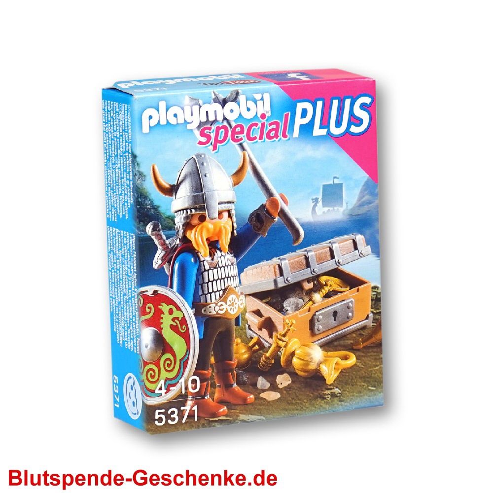 Blutspendegeschenk Wikinger Playmobil
