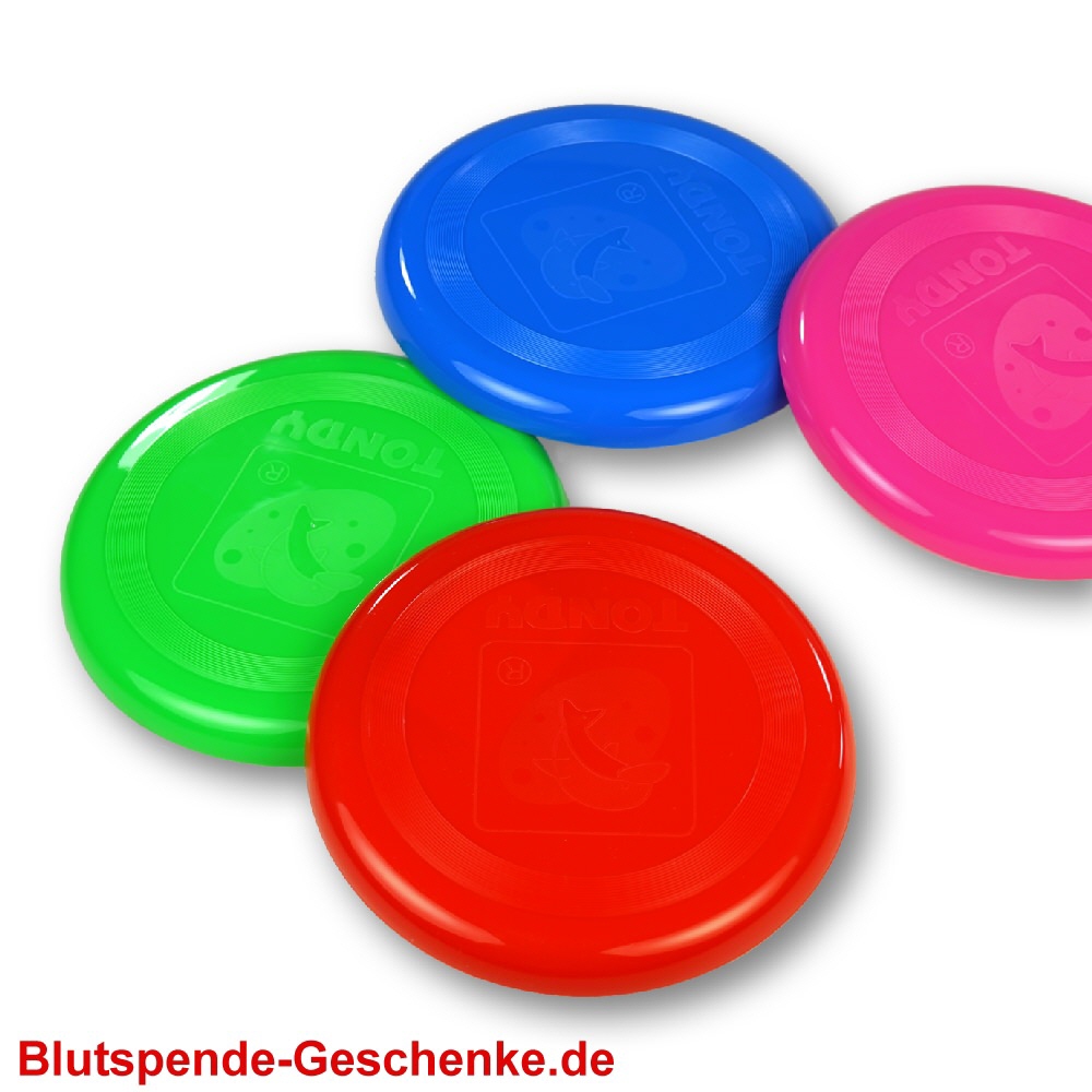 Blutspendegeschenk Wurfscheibe