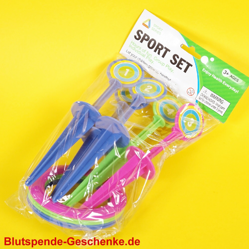 Blutspendegeschenk Strandspiel