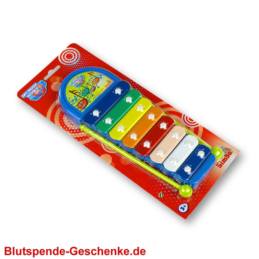 Blutspendegeschenk Kinder-Xylophon