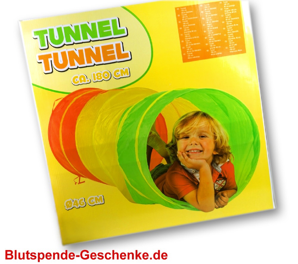 Blutspendegeschenk Zelt-Tunnel