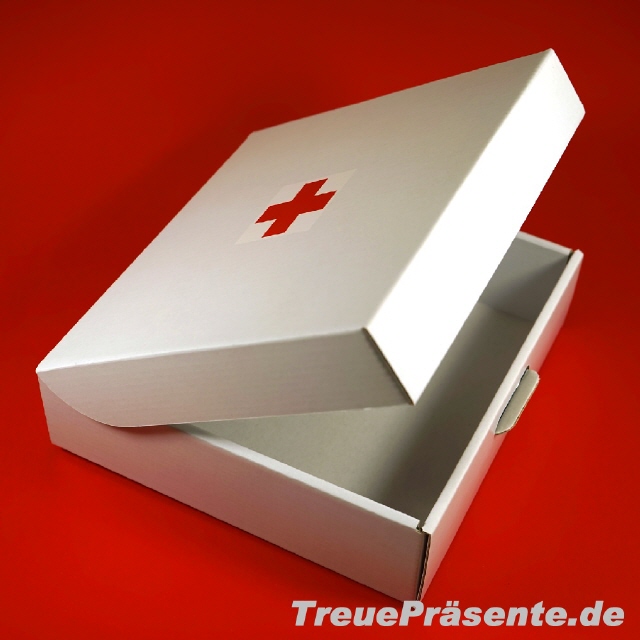 Klappdeckelbox mit Kreuz / Pluszeichen