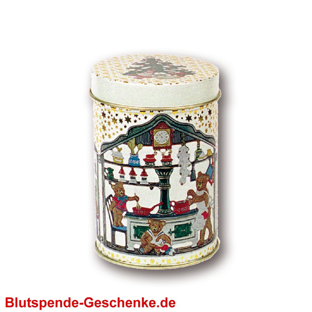 Teedose zylindrisch 100g